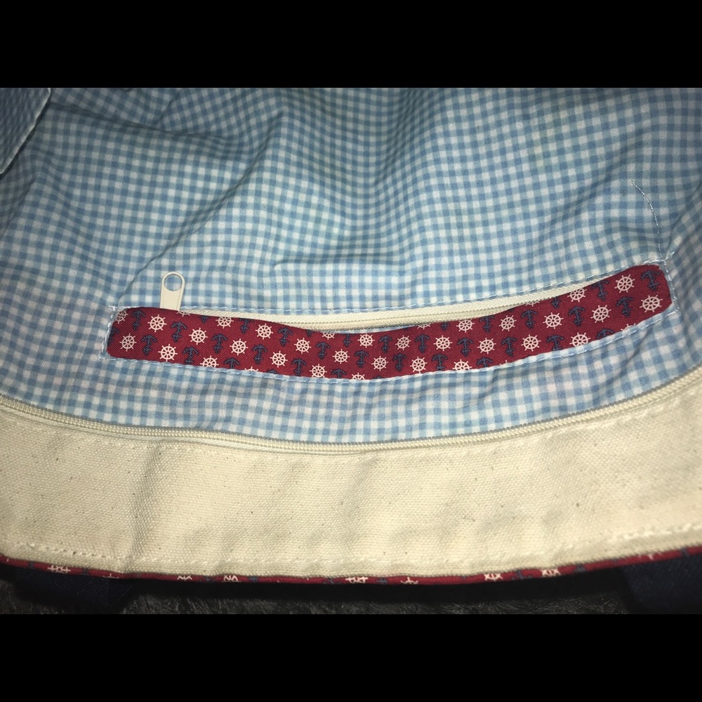 Vineyard Vines classic red white blue tote bag - Picture 4 of 6